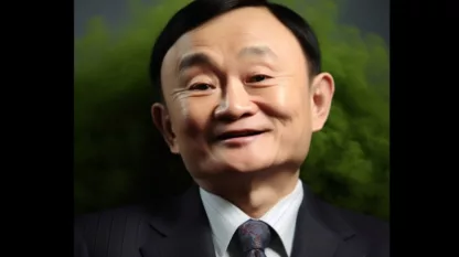 Former Thai Prime Minister Thaksin Shinawatra