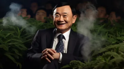 Former Thai Prime Minister Thaksin Shinawatra