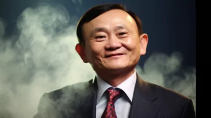 Former Thai Prime Minister Thaksin Shinawatra