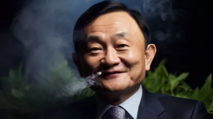 Former Thai Prime Minister Thaksin Shinawatra