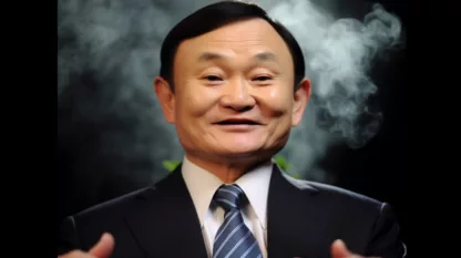 Former Thai Prime Minister Thaksin Shinawatra