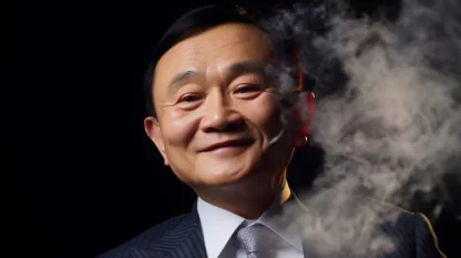 Former Thai Prime Minister Thaksin Shinawatra