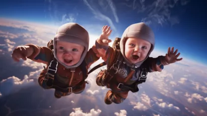 Skydiving Babies