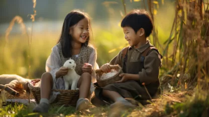 Children In Rural Thailand