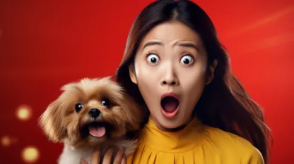 Woman And Dog Shocked